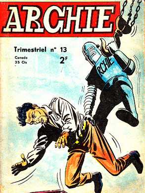 Scan de la Couverture Archie le Robot n 13